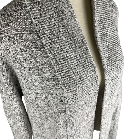 Madewell long oversized gray open cardigan slouchy sz XXS but fits up to large - Picture 2 of 7